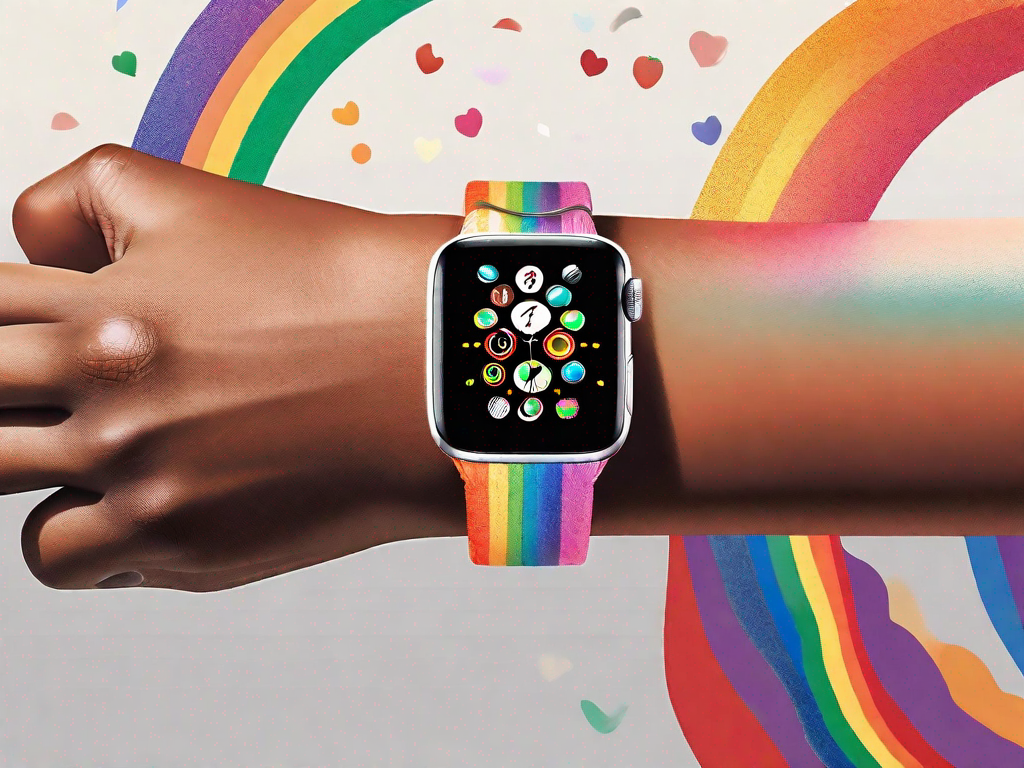 The Stylish Apple Watch Pride Band: A Vibrant Accessory for LGBTQ+ Pride